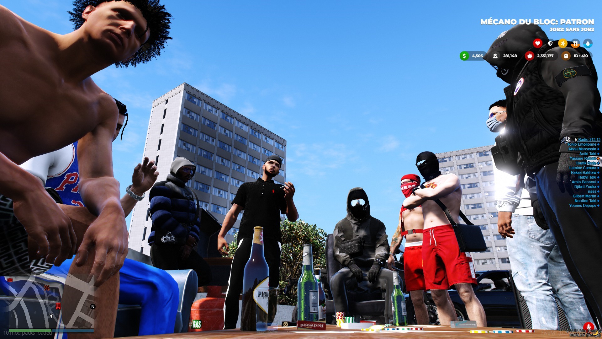 Scène faction Skyland RP